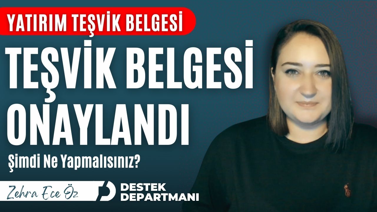 yatırım teşvik belgesi